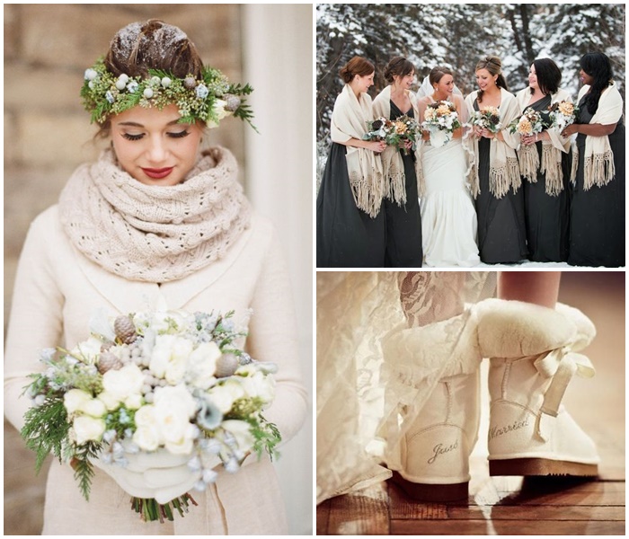 Mariage En Hiver Un Rêve Orné De Blanc Le Futur Marié